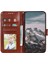 Xiaomi Redmi Için 12C 4g Deri Cüzdan Telefon Kapağı Mandala Baskalı Damla Geçirmez Stand Case-Brown (Yurt Dışından) 2
