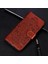 Xiaomi Redmi Için 12C 4g Deri Cüzdan Telefon Kapağı Mandala Baskalı Damla Geçirmez Stand Case-Brown (Yurt Dışından) 3