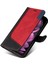 Xiaomi Redmi Için Note 12 Pro 5g/note 12 Pro Speed ​​5g/poco X5 Pro 5g Deri Telefon Cüzdan Kılıfı Üç Renkli Ekleme Stand Kapağı Strap-Black (Yurt Dışından) 5