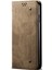 Xiaomi Için Redmi Note 12S 4g Kot Ceza Doku Telefon Kılıfı Pu Deri Stand Flip Cüzdan Kapak-Khaki (Yurt Dışından) 5