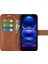 Xiaomi Redmi Için Cep Telefonu Kapağı Not 12 5g (Global)/(Hindistan)/(Çin)/poco X5 5g Pu Deri Buzağı Doku Standı Cüzdan Manyetik Flip Telefon Kılıf Kahverengi (Yurt Dışından) 3