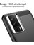 Xiaomi Poco F5 Pro 5g/redmi K60 Pro 5G/K60 5g Karbon Fiber Telefon Kılıf Anti-Çizelge Fırçalanmış Tpu Arka Kapak Black (Yurt Dışından) 4