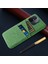 Çift Kart Yuvaları Xiaomi Redmi 12C 4g Için Kumaş Doku Telefon Kılıfı, Sert Pc Koruyucu Telefon Kapak Yeşili (Yurt Dışından) 5
