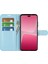 Xiaomi Için Pu Deri Kabuk 13 Lite/civi 2 5g Litchi Doku Telefon Kılıfı Cüzdan Stand Flip Cover-Blue (Yurt Dışından) 3