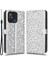 Xiaomi Redmi 12C 4G/11A 4g Için Anti-Şok Deri Telefon Kapağı, Nokta Desen Baskılı Anti-Çizik Telefon Kasası Cüzdan Standı-Sinver (Yurt Dışından) 1