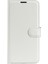 Xiaomi Için Pu Deri Kabuk 13 Lite/civi 2 5g Litchi Doku Telefon Kılıf Cüzdan Stand Flip Cover-White (Yurt Dışından) 2