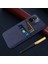 Çift Kart Yuvaları Bez Doku Telefon Kılıfı Xiaomi Redmi 12C 4g, Sert Pc Koruyucu Telefon Kapak Mavisi (Yurt Dışından) 5