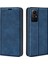 Xiaomi Redmi Için Stand Kapağı Not 12S 4g, Cilt Touch Flip Case Pu Deri Cüzdan Akıllı Telefon Kabuk Mavisi (Yurt Dışından) 1