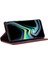Xiaomi Için 13 Lite/civi 2 5g Telefon Stand Pu Pu Deri Folio Flip Cüzdan Telefon Kapak Kırmızısı (Yurt Dışından) 3