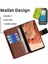 Xiaomi Için 13 Ultra Flip Telefon Kılıfı Timsah Doku Pu Deri Deri Deri Touch Cüzdan Stand Kapak Kahverengi (Yurt Dışından) 2