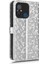 Xiaomi Redmi 12C 4G/11A 4g Için Anti-Şok Deri Telefon Kapağı, Nokta Desen Baskılı Anti-Çizik Telefon Kasası Cüzdan Standı-Sinver (Yurt Dışından) 5