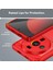 Xiaomi 12S Ultra 5g Için Fırçalı Ince Telefon Kılıfı, Karbon Fiber Doku Tpu Kapak Kayak Denemiyor Cep Telefonu Kabuk-Kırmızı (Yurt Dışından) 5