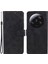 Xiaomi Için 13 Ultra Pu Deri Telefon Kılıf Buzağı Doku Cüzdan Stand Koruyucu Kapak Black (Yurt Dışından) 1