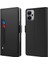 Xiaomi Redmi Için Note 12T Pro 5g/not 11T Pro 5g/not 11T Pro+ 5G/K50I 5g/poco X4 Gt 5g Deri Telefon Kılıfı Ayna Kartı Tutucu Stand Kapak Black (Yurt Dışından) 1