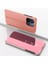 Xiaomi Redmi Için Deri Stand Kılıfı 12C 4g Pencere Aynası Elektraptaşlama Telefon Kapak Gil Altın (Yurt Dışından) 5