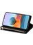 Xiaomi 13 Lite/civi 2 5g Fermuarı Cüzdan Deri Telefon Kılıfı Stand Lazer Oyma Hafif Telefon Kapağı Strap-Black (Yurt Dışından) 4