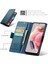 Xiaomi Redmi Için Deri Kılıf Not 12 4g Rfıd Stand Cüzdan Mavisi ile Telefon Kapağı (Yurt Dışından) 5