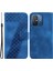 Xiaomi Redmi 12C Için 4g Şok Geçirmez Telefon Kapağı 7 Şekilli Baskı Pu Deri Cüzdan Standı Case-Dark Mavi (Yurt Dışından) 1
