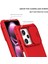Xiaomi Redmi Için Kickstand Telefon Kılıfı Not 12 Pro 5g/note 12 Pro Speed ​​5g/poco X5 Pro 5g, Slayt Kamera Koruması Pc+Tpu Arka Kapak Kırmızısı (Yurt Dışından) 2