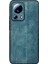 Xiaomi 13 Lite/civi 2 5g Çizelge Anti-Çizelge Telefon Kılıfı Baskılı Pu Deri Kaplamalı Tpu Arka Kapak Yeşil (Yurt Dışından) 1