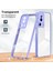 Xiaomi 13 Lite/civi 2 5g Tpu Back Plaka+Pc Çerçevesi+Pc Kamera Halkası Hibrid Kılıf Şok Geçirmez Telefon Kapak-Mor (Yurt Dışından) 5