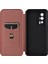 Xiaomi Poco F5 Pro 5g/redmi K60 Pro 5G/K60 5g Kart Pu Deri Manyetik Auto-Absorbed Stand Karbon Fiber Doku Telefon Kapak-Kırmızı (Yurt Dışından) 5