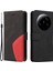 Xiaomi 13 Ultra Çift Renkli Bir Ekleme Telefon Kılıfı Deri Cüzdan Stand Kapak Black (Yurt Dışından) 1