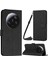 Xiaomi Için 13 Ultra Pu Deri Stand Kapak Kalp Şekli Cüzdan Telefon Kılıfı Omuz Kayışı Black (Yurt Dışından) 1