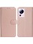 Xiaomi Için B40 13 Lite/civi 2 5g Düz Renkli Cüzdan Stand Kapağı Pu Deri+Tpu Cep Telefonu Kılıf Golü Altın (Yurt Dışından) 1