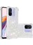 Xiaomi Redmi Için 12C 4G/11A 4g Işıltı Akan Sıvı Kasa Tpu Şok Geçirmez Telefon Kapak Lazer/kalpleri (Yurt Dışından) 1