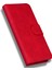 Xiaomi Redmi Için Note 12 5g (Global)/(Hindistan)/(Çin)/poco X5 5g Pu Deri Telefon Kılıfı Düz ​​renk Stand Cüzdan Kapak-Kırmızı (Yurt Dışından) 4