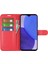 Xiaomi Için Redmi A1+ 4g/a2+ 4g/poco C50 4g Litchi Doku Folio Flip Telefon Kapağı Standı Cüzdan Pu Deri+ Tpu Kasa-Kırmızı (Yurt Dışından) 2