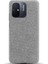 Xiaomi Redmi Için Cep Telefonu Kılıfı 12C 4g Düz Renk Kıç Çizgiye Karşı Koşu Sert Pc+Bez Telefon Geri Kapak Işık Gri (Yurt Dışından) 2