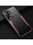 Xiaomi Redmi K60 5G/K60 Pro 5g/poco F5 Pro 5g Alüminyum Alaşım+Tpu Telefon Kılıfı Anti-Düşme Kabuk-Kırmızı (Yurt Dışından) 5