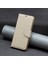 Xiaomi Için Cüzdan Kapağı Redmi Not 12 4g Pu Deri Litchi Doku Dikkatli Stand Telefon Kılıfı Strap-Grey (Yurt Dışından) 4