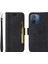 Xiaomi Redmi Için 12C 4G/11A 4g/poco C55 4g Cüzdan Telefon Kılıfı Şok Geçirmez Pu Deri Kapak Black (Yurt Dışından) 1