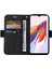 Xiaomi Redmi Için 12C 4G/11A 4g/poco C55 4g Cüzdan Telefon Kılıfı Şok Geçirmez Pu Deri Kapak Black (Yurt Dışından) 2