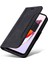 Xiaomi Redmi Için 12C 4G/11A 4g/poco C55 4g Cüzdan Telefon Kılıfı Şok Geçirmez Pu Deri Kapak Black (Yurt Dışından) 5