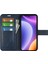 Xiaomi Için Redmi Note 12 Turbo/poco F5 5g Buzağı Doku Standı Cüzdan Kare Manyetik Kapatma Pu Deri Telefon Kılıf Mavisi (Yurt Dışından) 2