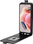Xiaomi Için Redmi Not 12 4g Dikey Flip Telefon Kılıfı Çılgın At Doku Kartı Tutucu Pu Deri Koruyucu Kapak Black (Yurt Dışından) 2
