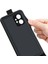 Xiaomi Için Redmi Not 12 4g Dikey Flip Telefon Kılıfı Çılgın At Doku Kartı Tutucu Pu Deri Koruyucu Kapak Black (Yurt Dışından) 3