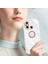 Xiaomi Redmi Için Xinli 12C 4g Yüzük Kickstand Telefon Koruyucu Kasa Elektrokaplama Altın Kenar Tpu Arka Kapak-Beyaz (Yurt Dışından) 4
