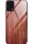 Xiaomi Için Redmi Note 12 Turbo/poco F5 5g Ahşap Desen Telefon Kılıfı Tpu Çerçeveli Temsilli Cam Geri Kapak Kırmızısı (Yurt Dışından) 1