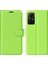 Xiaomi Için Redmi Note 12S 4g Litchi Doku Cüzdan Telefon Kapağı Standı Pu Dergi Kılıf Yeşil (Yurt Dışından) 1