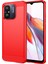Xiaomi Redmi Için 12C 4g Esnek Tpu Telefon Geri Kapak Fırçalanmış Karbon Fiber Doku Damla Koruma Telefon Kasası-Kırmızı (Yurt Dışından) 1