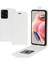 Xiaomi Için Redmi Not 12 4g Dikey Flip Telefon Kılıf Çılgın At Doku Kartı Tutucu Pu Deri Koruyucu Kapak-Beyaz (Yurt Dışından) 5