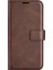 Xiaomi Redmi Için Note 12 Pro 5g/note 12 Pro Speed ​​5g/poco X5 Pro 5g Cep Telefonu Kılıf Buzağı Doku Stand Stand Cüzdan Kapak Brown (Yurt Dışından) 5