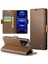 Xiaomi Poco X5 Pro 5g/redmi Için Note 12 Pro Hız 5g/not 12 Pro 5g Rfıd Engelleme Cüzdan Kılıf Kılıfı Deri Flip Stand Telefon Kapak-Kahverengi (Yurt Dışından) 1
