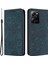 Xiaomi Redmi Için Note 12 Pro 5g/12 Pro Speed ​​5g/poco X5 Pro 5g Baskılı Pu Deri Telefon Kılıfı Stand Kapak Mavisi (Yurt Dışından) 1