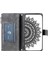 Xiaomi 13 Lite/civi Için 2 5g Fermuarı Cep Cüzdan Deri Deri Stand Kapağı Mandala Çiçek Dışında Telefon Vaka-Grey (Yurt Dışından) 4